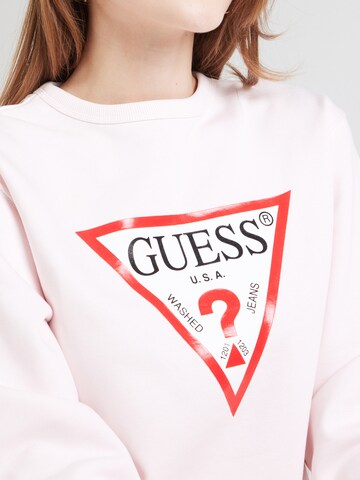 GUESS Sweatshirt in Pink