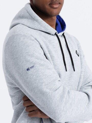 Ombre Sweatshirt 'OM-SSNZ-22FW-006' in Grey
