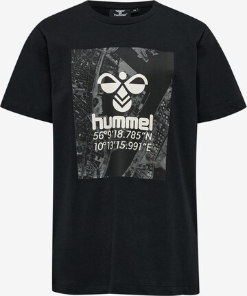 T-Shirt Hummel en noir : devant