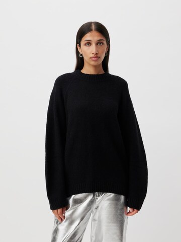 LeGer by Lena Gercke - Pullover 'Elmira' em preto: frente