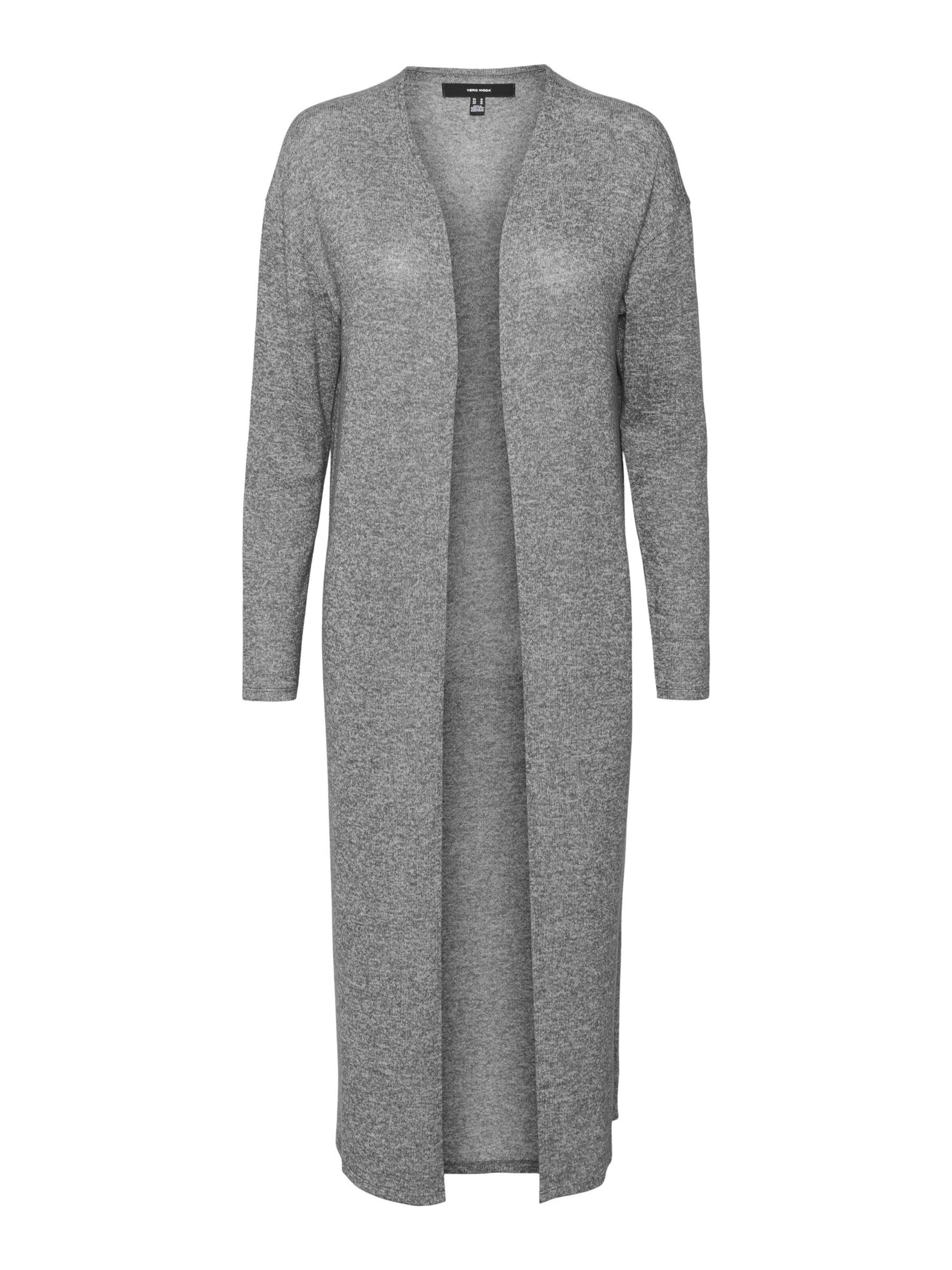 VERO MODA Strickjacke in Grau: Vorderseite