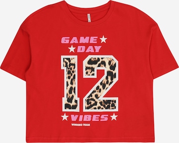 ONLY GIRLS Paita värissä punainen: etupuoli