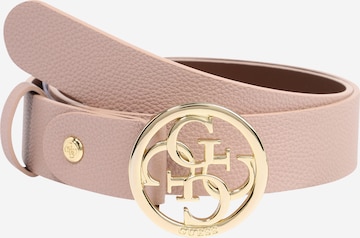 Ceinture 'Sandrine' GUESS en rose : devant