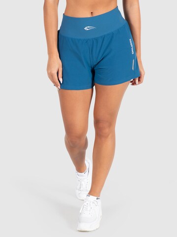 Regular Pantalon de sport 'Fastlane' Smilodox en bleu : devant