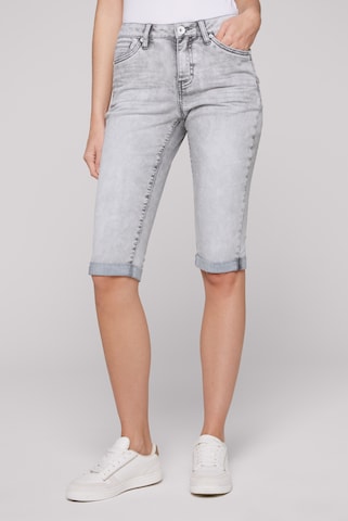 Soccx Tapered Shorts 'Ro:My' in Grau: predná strana