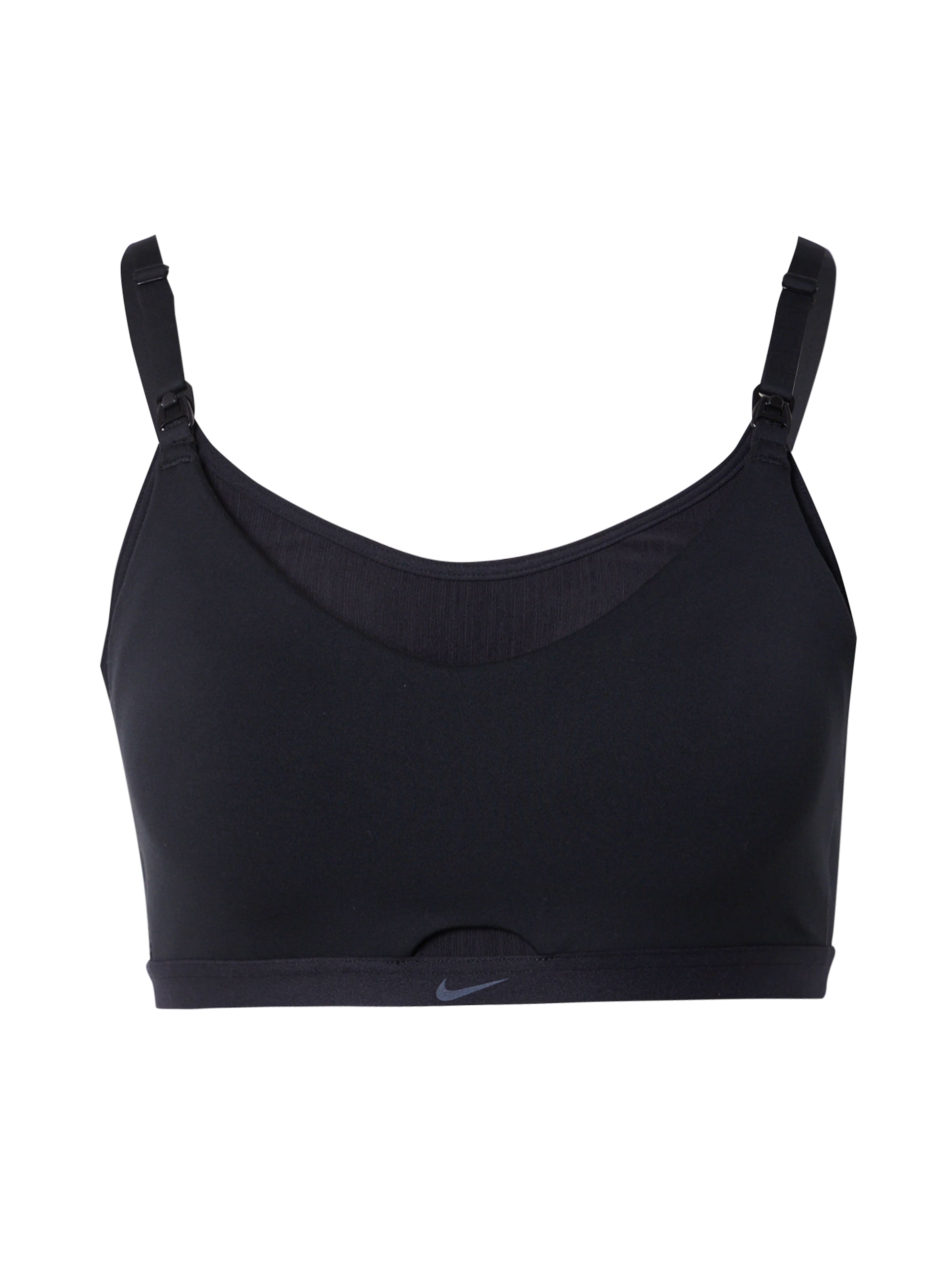 NIKE - Bustier Sujetador deportivo 'ALATE' en negro: frente