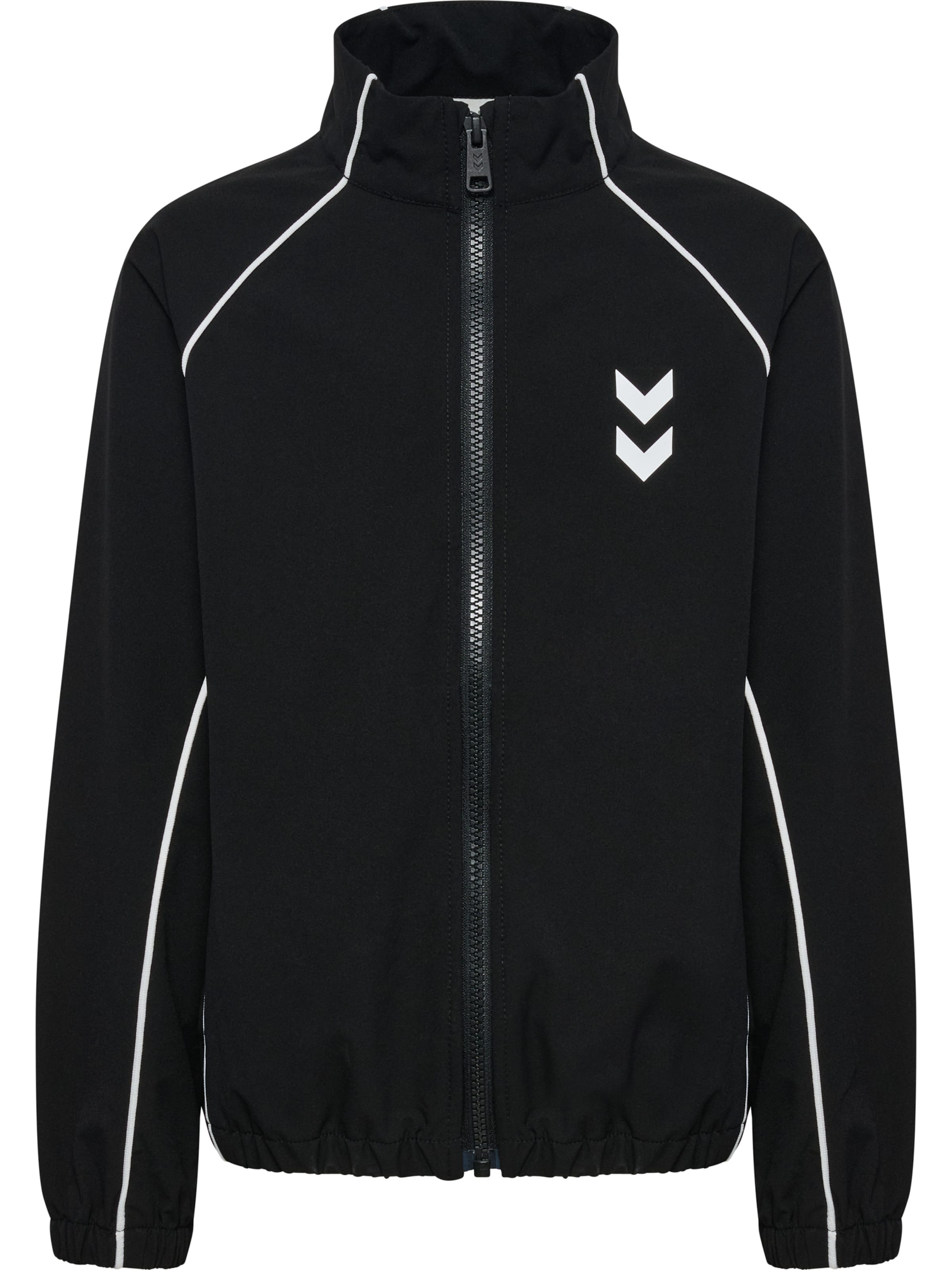 Hummel Sweatvest in Zwart: voorkant
