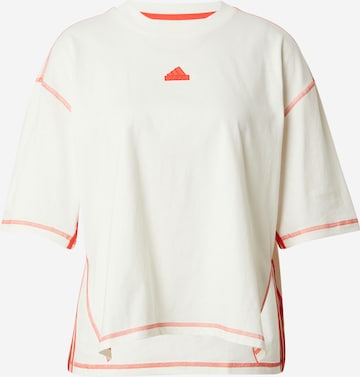 Tricou funcțional de la ADIDAS SPORTSWEAR pe alb: față