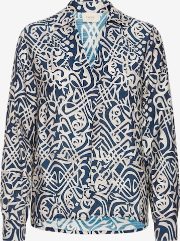 FransaBluza 'FRARIANA' - plava boja: prednji dio