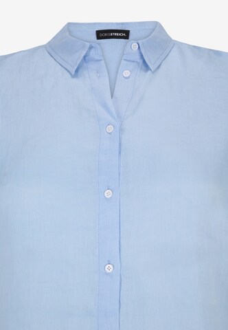 Doris Streich Longbluse in Blau