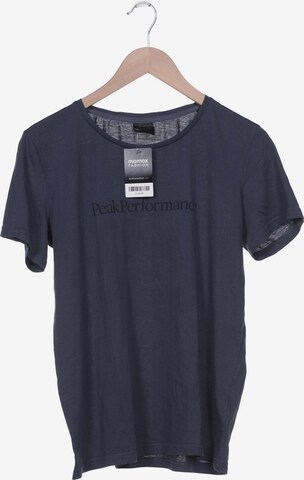 PEAK PERFORMANCE Shirt in L in Blue: front