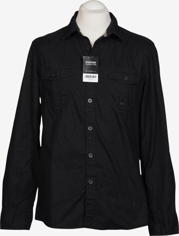 EDC BY ESPRIT Hemd L in Schwarz: Vorderseite