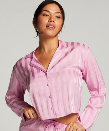 Hunkemöller Pajama Shirt in Pink