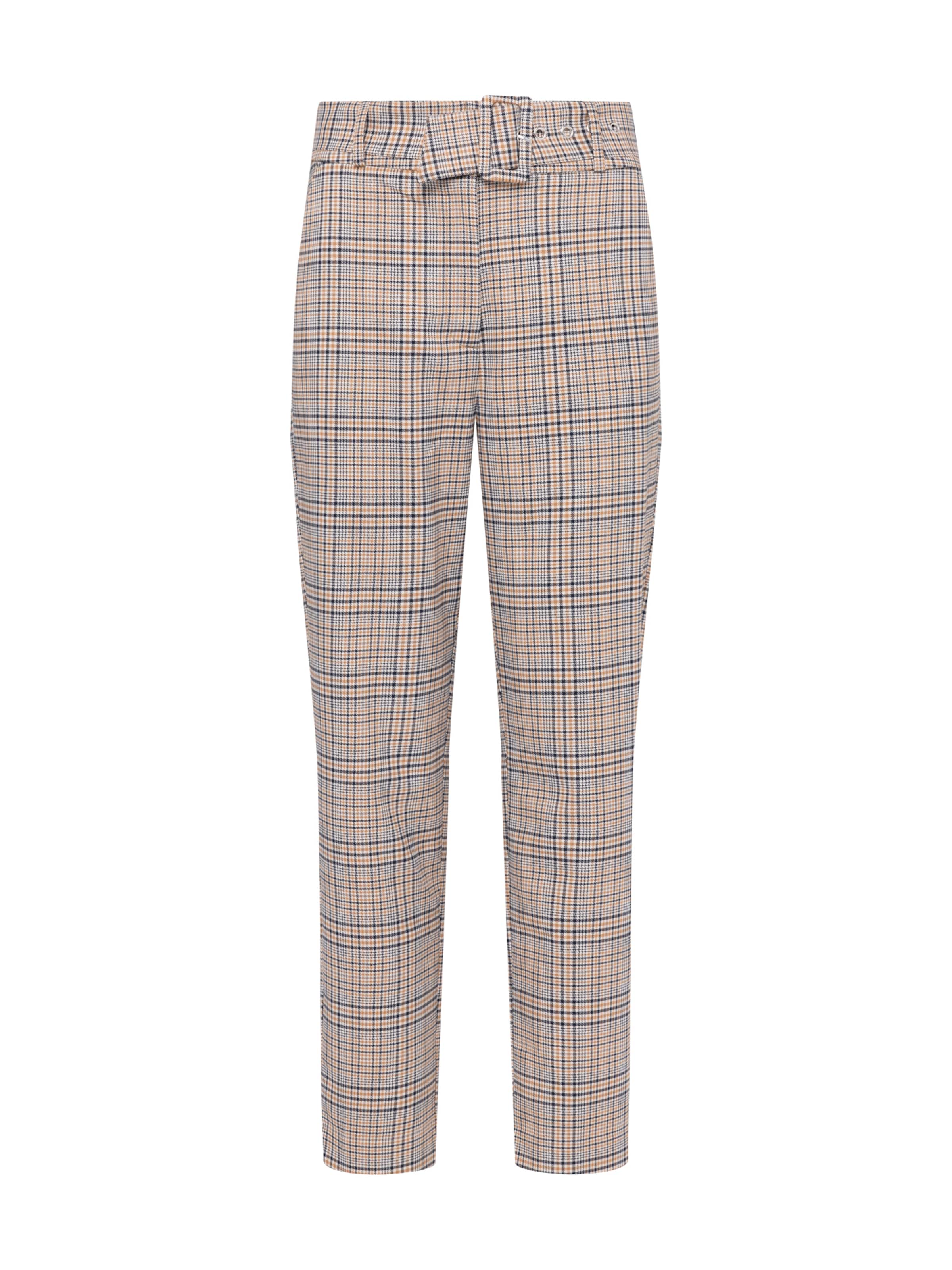 regular Pantaloni '3VF004' di Quiosque in beige: frontale