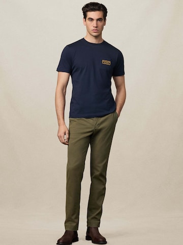 Hackett London T-Shirt 'Heritage Rally' in Blau