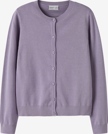 NAME IT - Cárdigan 'NKFValane' en lila: frente