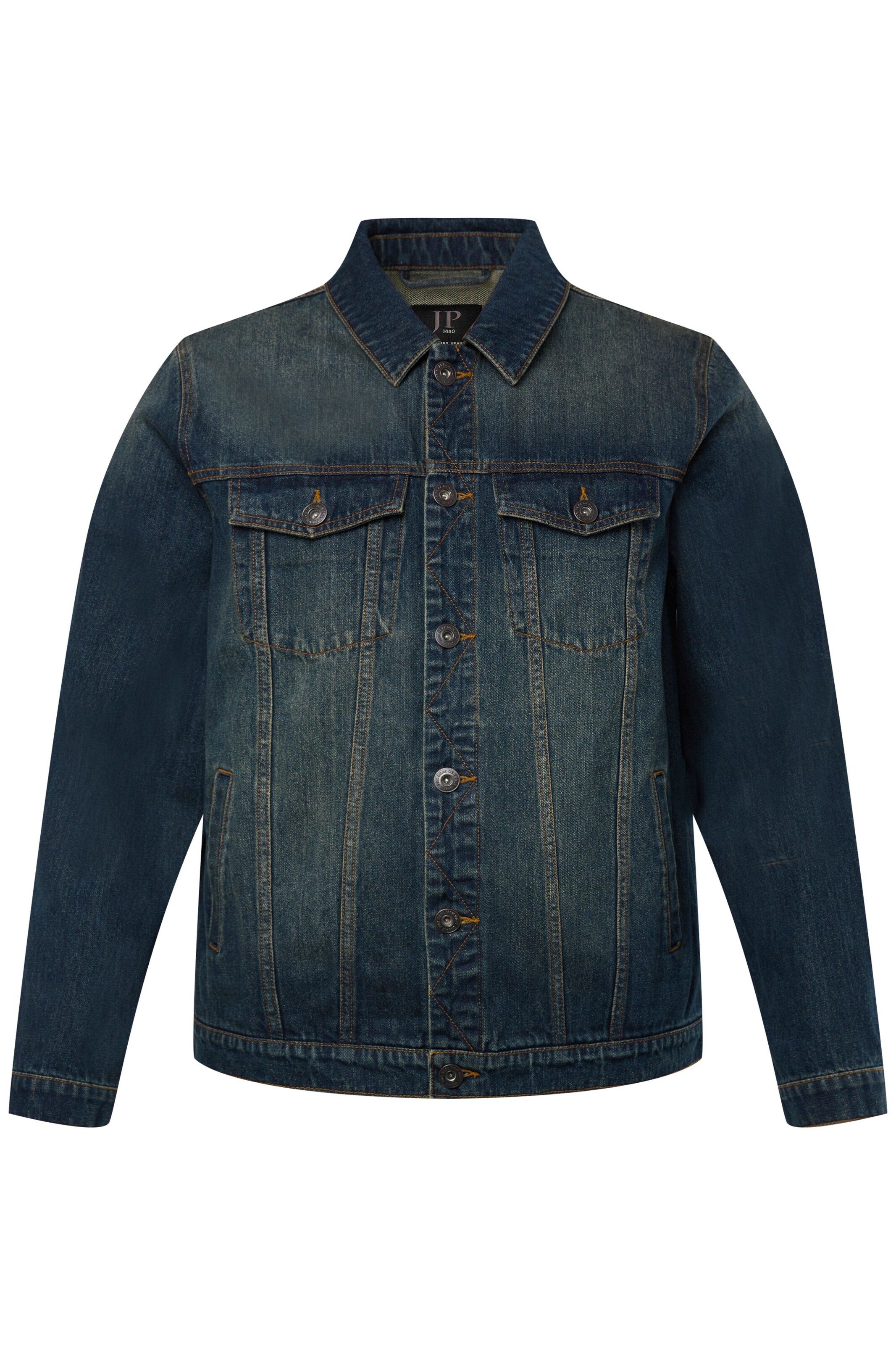 JP1880 Between-season jacket in Blue: front