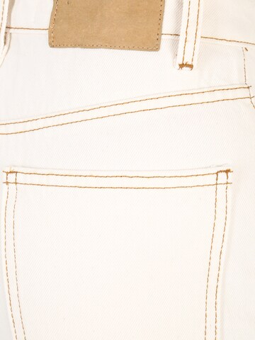 Cotton On Petite Zvonové kalhoty Džíny – bílá
