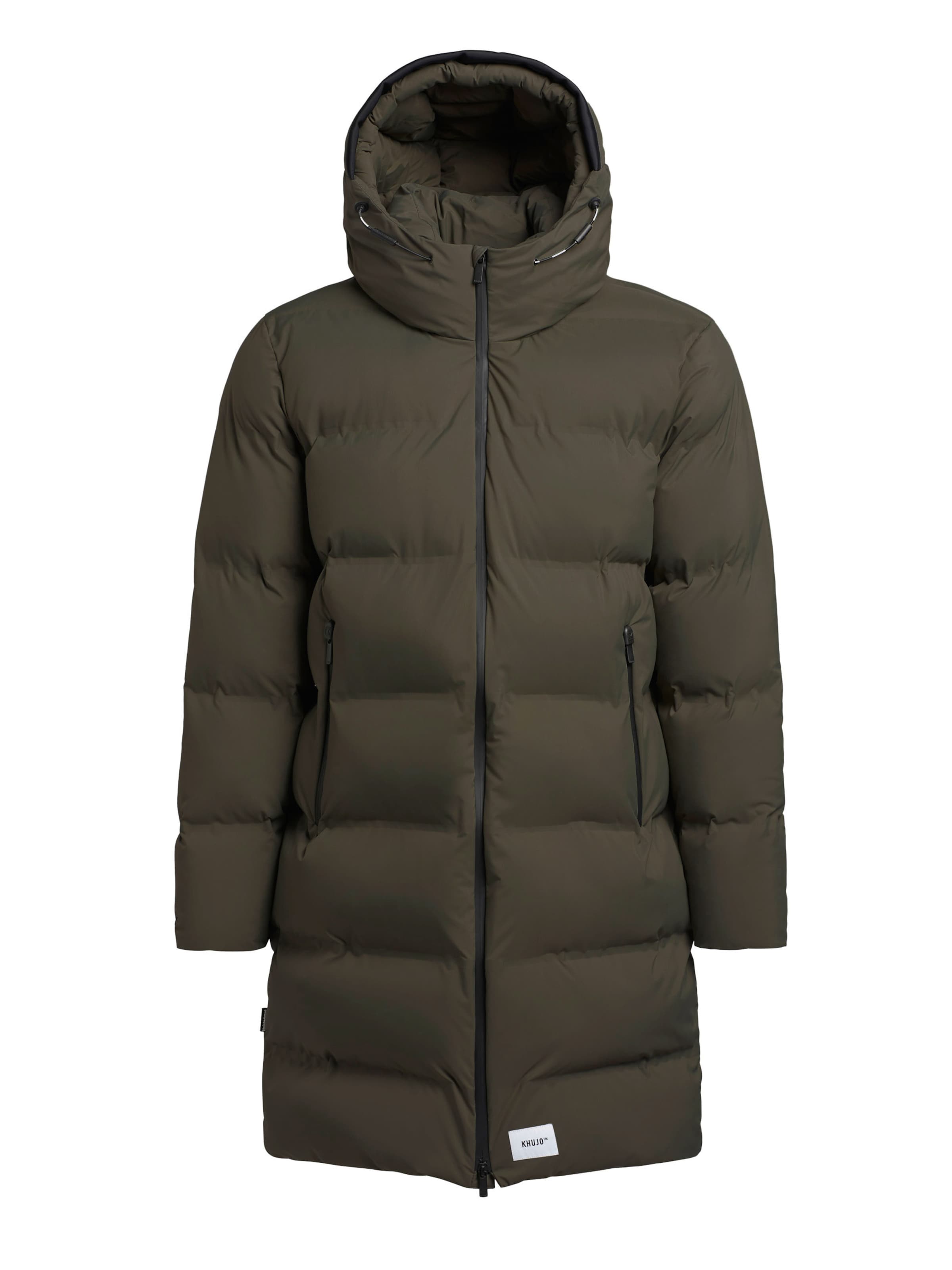 khujo Winter coat ' CAIUS ' in Green: front