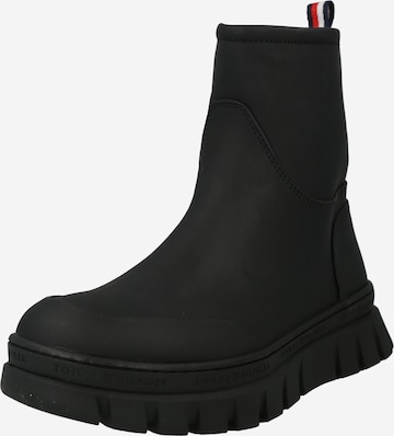 TOMMY HILFIGER Stiefel in Schwarz: predná strana