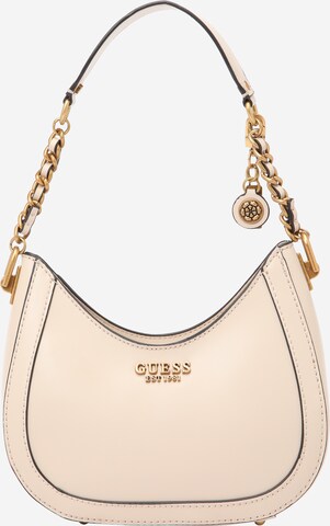 GUESS Shoulder bag 'ABEY' in Brown