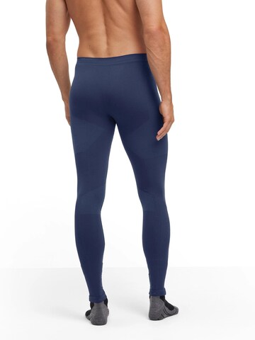 FALKE Skinny Workout Pants in Blue