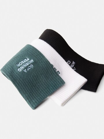 Chaussettes Bershka en vert