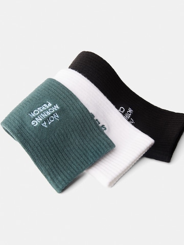 Chaussettes Bershka en vert