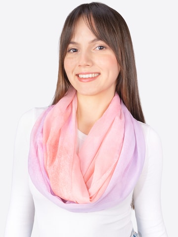 Écharpe tube 'LOLA' Seasons of April en rose