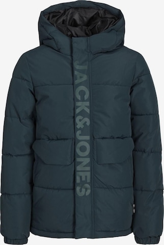 JACK & JONES MINI Übergangsjacke in Grün: Vorderseite