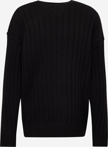 TOPMAN Sweater in Black: front