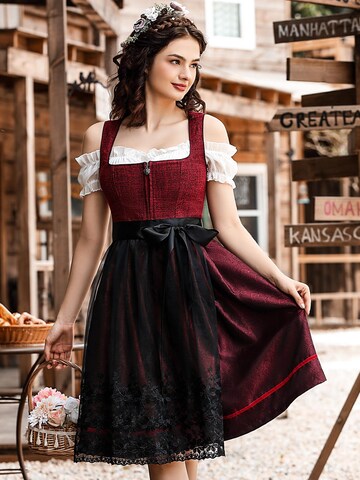 Yesfashion Dirndl‌‌‌‌‌‌ in Rot