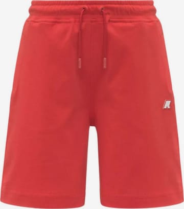 K-Way - regular Pantalón 'ERIK' en rojo: frente