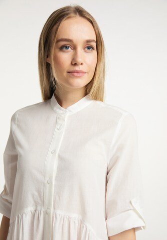 DreiMaster Vintage Shirt dress in White