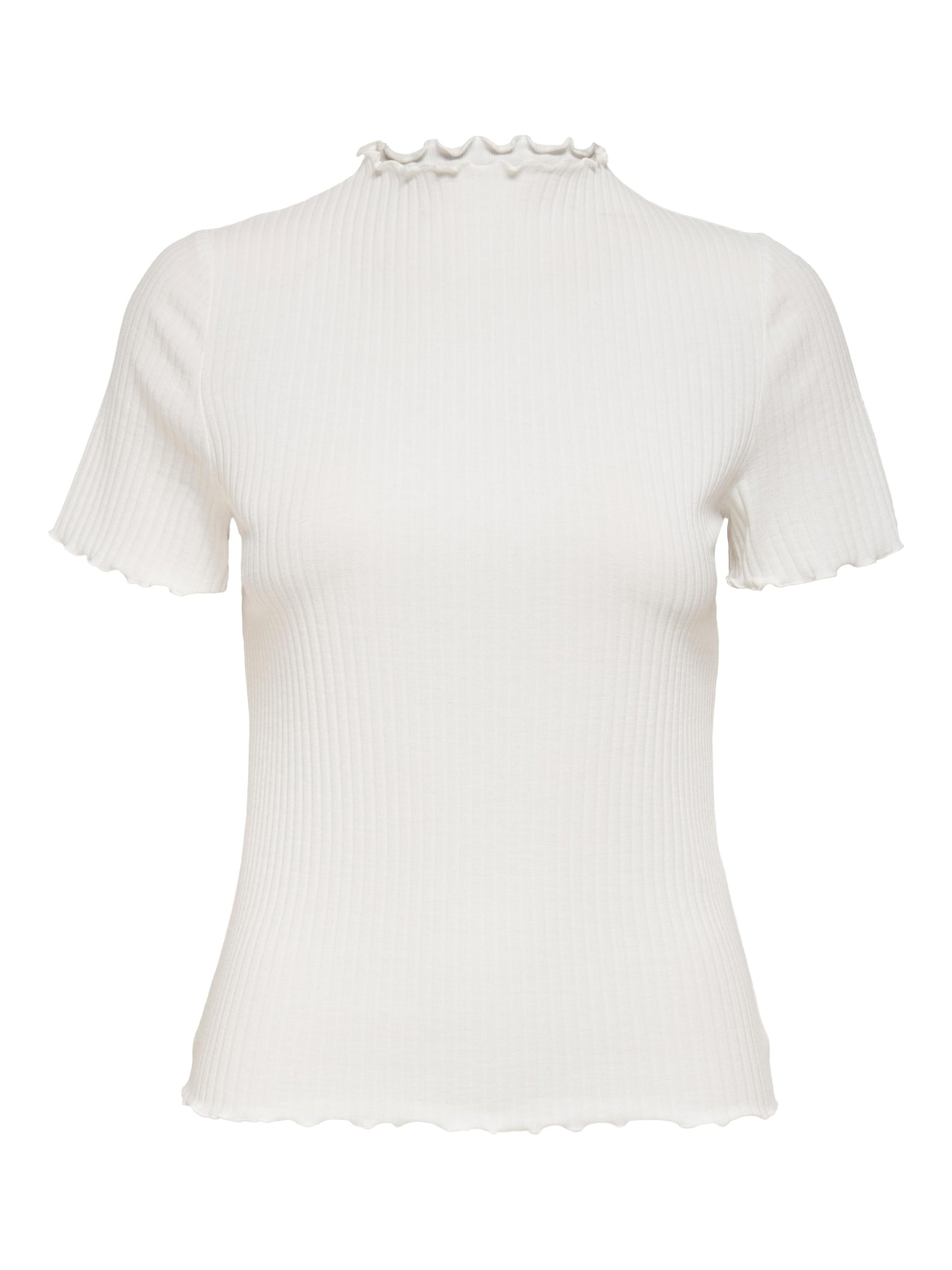 T-shirt 'ONLEmma' ONLY en blanc : devant