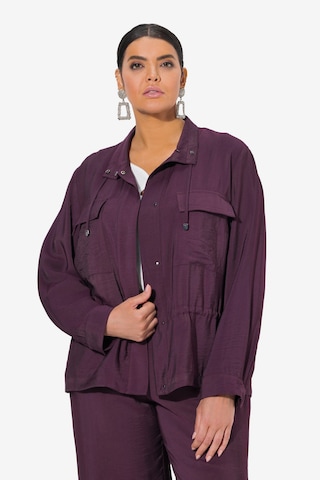 Ulla Popken Jacke in Dunkellila ABOUT YOU