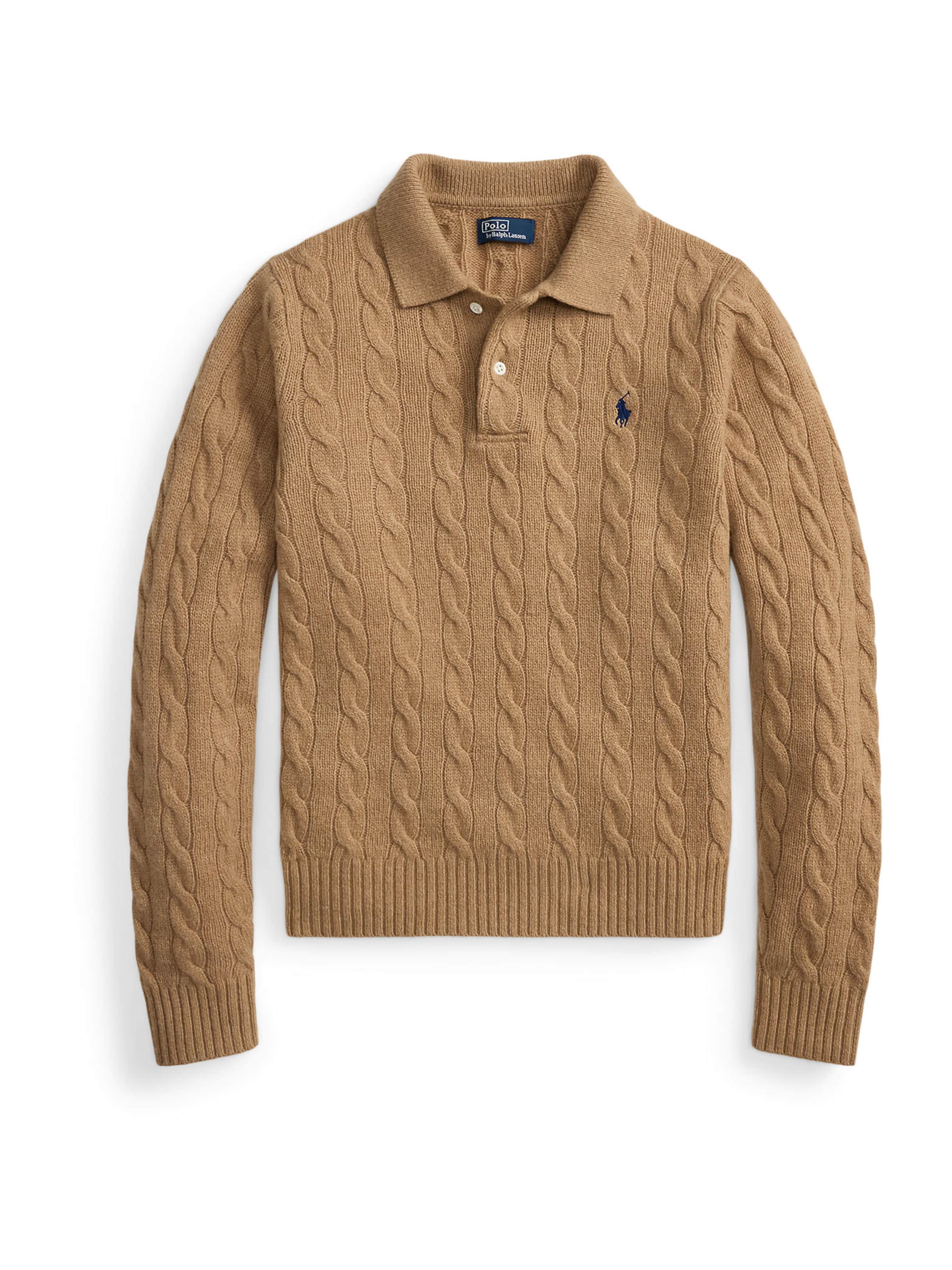 Polo Ralph Lauren Pullover in Beige: Vorderseite