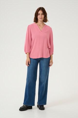 Kaffe Bluse 'Anny' i pink