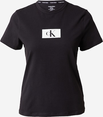 Maillot de corps Calvin Klein Underwear en noir : devant