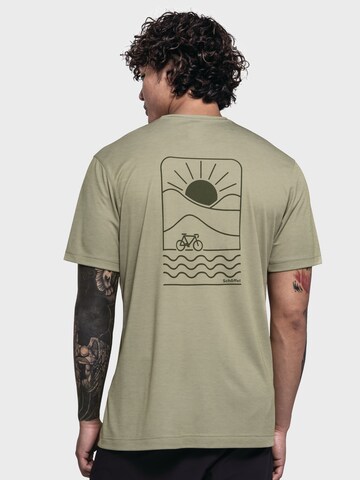 Schöffel Performance shirt 'Galerne' in Green: front