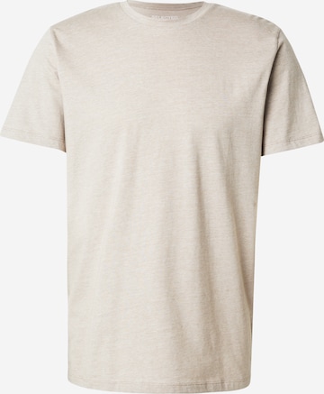 SELECTED Тениска 'SLHASPEN' в бежово: отпред