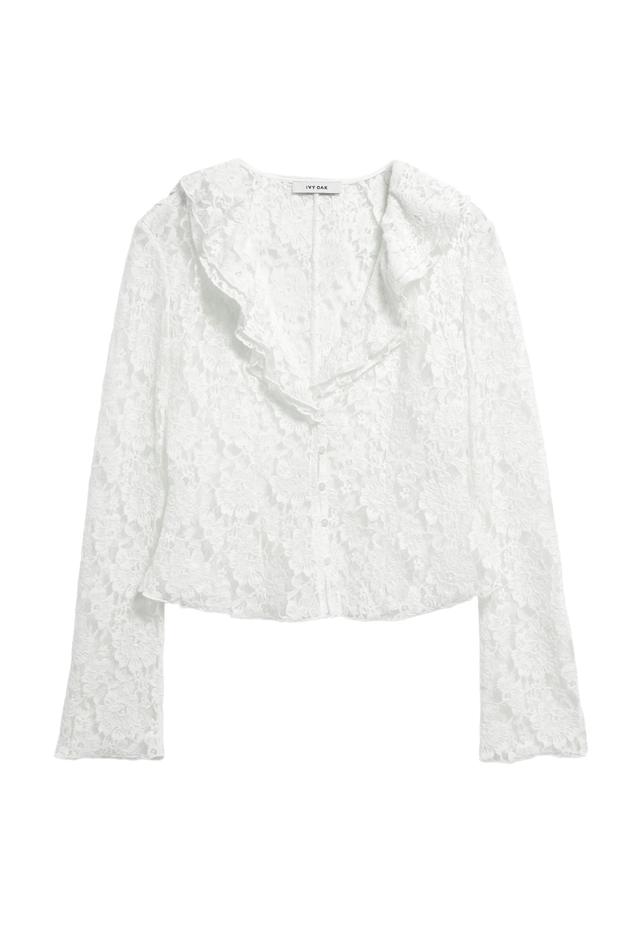 IVY OAK Chemisier 'TIERRA' en XS en blanc, Vue avec produit