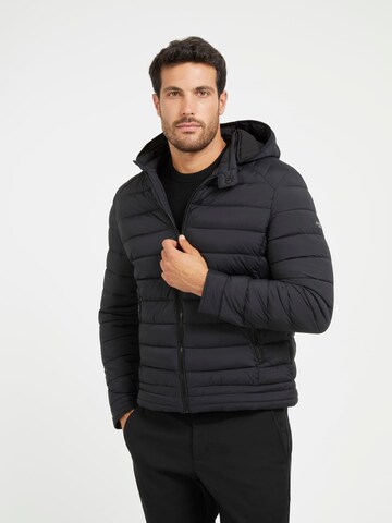 GUESS Between-Season Jacket in Black: front