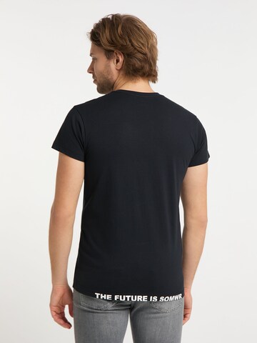 SOMWR T-Shirt (GOTS) in Schwarz