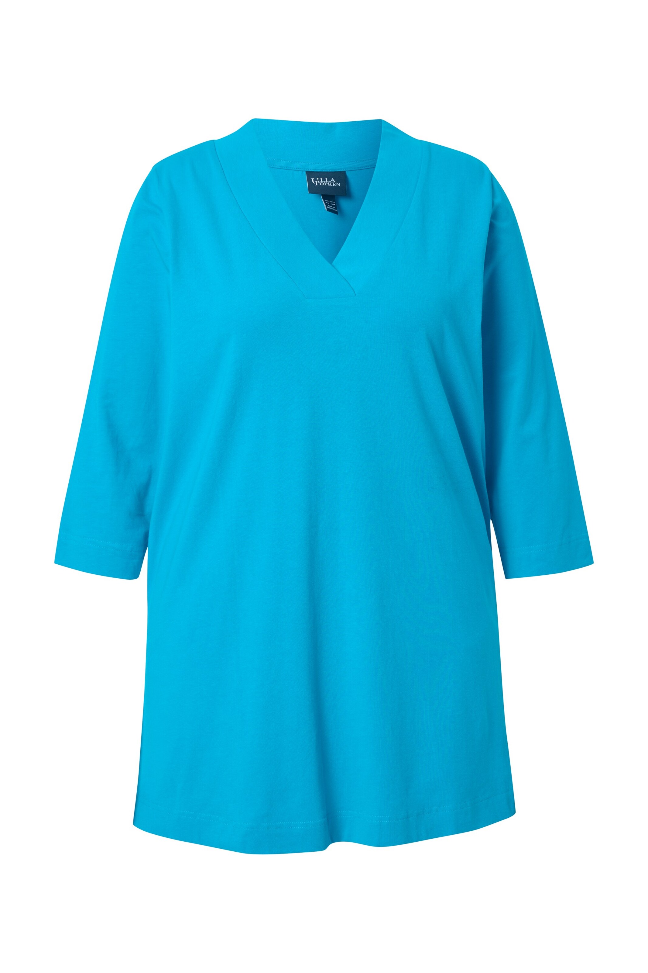 Ulla Popken Shirt in Blau: Vorderseite
