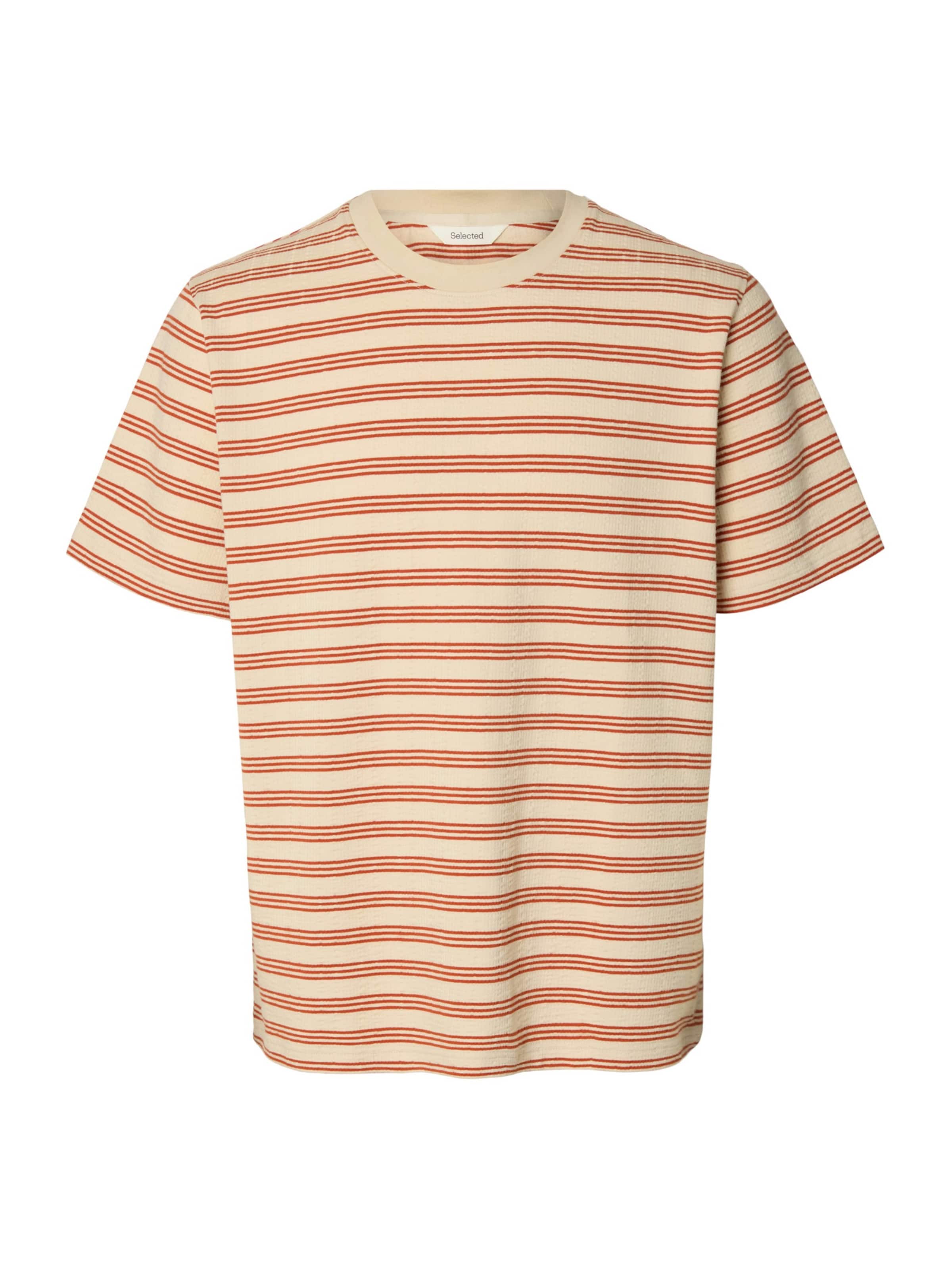 SELECTED Shirt 'SLHEli' in Beige: front