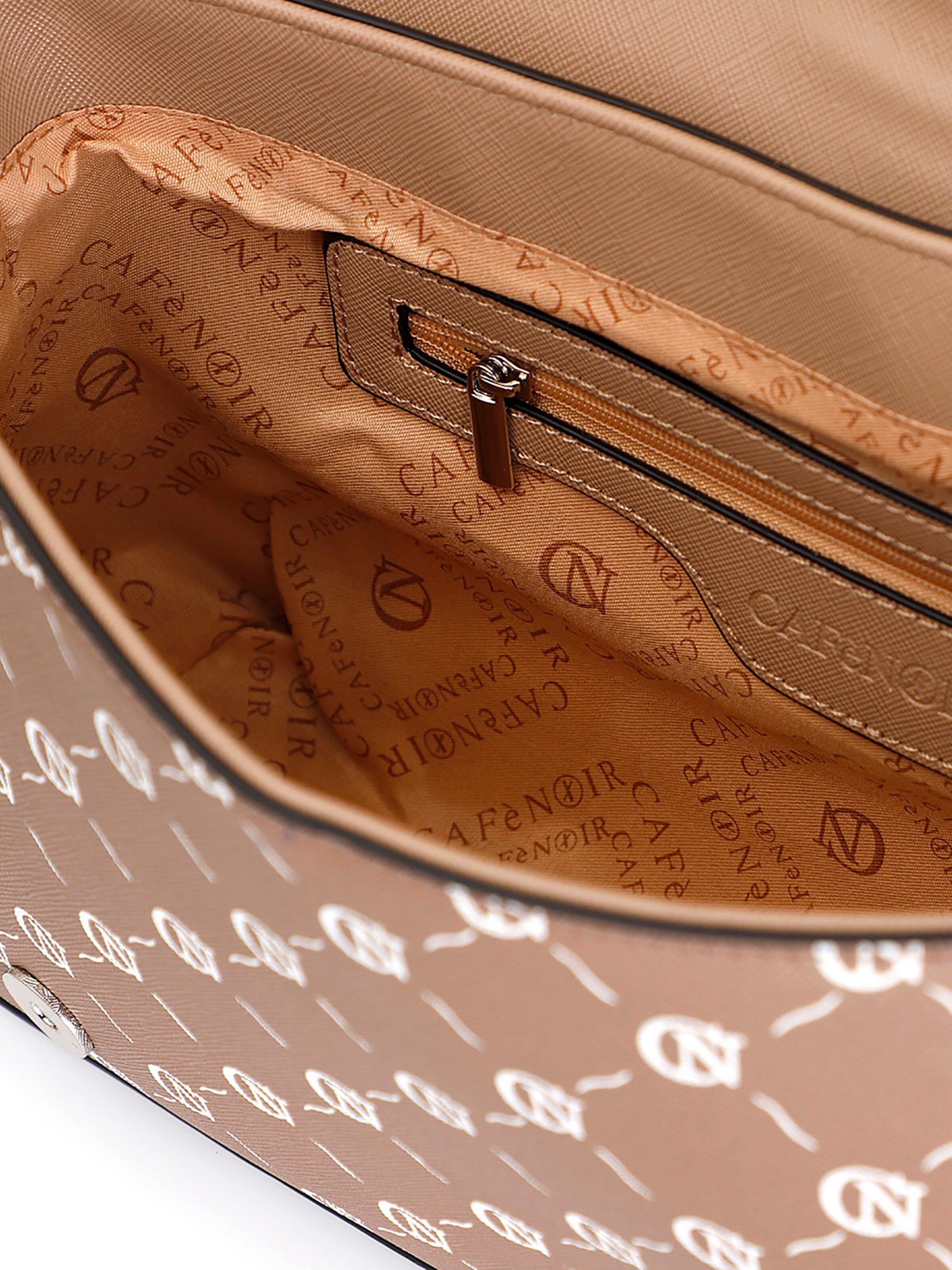 Borsa a tracolla di CAFè NOIR in grigio