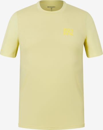 ENDURA Functioneel shirt 'ALLTRACK' in Geel: voorkant