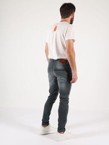 Miracle of Denim Slimfit Jeans 'Mario' in Grau