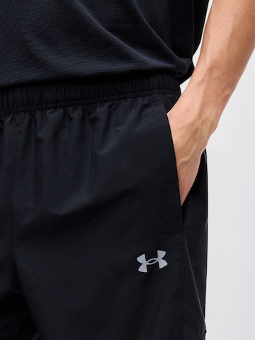 UNDER ARMOUR regular Παντελόνι φόρμας 'Tech Utility' σε μαύρο